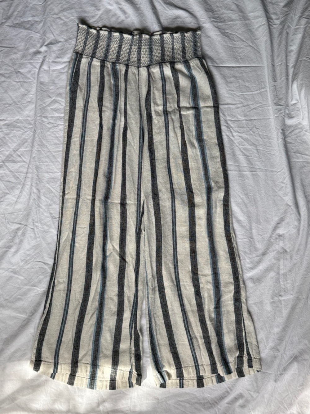 Indigo Rein Linen Flowy Pants